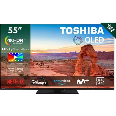 Toshiba 55QV3463DG 55" QLED UltraHD 4K VIDAA - Publicité Toshiba 55QV3463DG 55" QLED UltraHD 4K VIDAA - Publicité