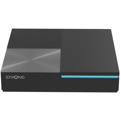Boîtier TV streaming 4K UltraHD Premium LEAP-S3 Pro de Strong, Google TV, Dolby Vision/Atmos, 32 Go, noir - Publicité Boîtier TV streaming 4K UltraHD Premium LEAP-S3 Pro de Strong, Google TV, Dolby Vision/Atmos, 32 Go, noir - Publicité