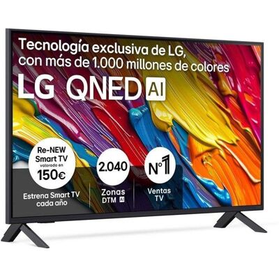 TV LG QNED 43QNED82A6B 43" 4K UltraHD 60Hz Smart TV WebOS HDR10 AirPlay 2 - Publicité TV LG QNED 43QNED82A6B 43" 4K UltraHD 60Hz Smart TV WebOS HDR10 AirPlay 2 - Publicité