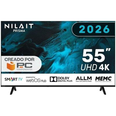 TV Nilait LED Prisma 55UD7004ST 55" 4K UltraHD 60Hz Smart TV WebOS HDR10 - Publicité TV Nilait LED Prisma 55UD7004ST 55" 4K UltraHD 60Hz Smart TV WebOS HDR10 - Publicité