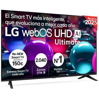 TV LG 4K UHD UHD Ultimate 50" 3840 x 2160 Smart TV IA HDR10 VRR Bluetooth - Publicité TV LG 4K UHD UHD Ultimate 50" 3840 x 2160 Smart TV IA HDR10 VRR Bluetooth - Publicité
