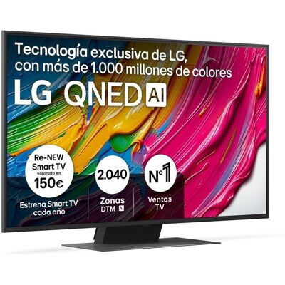 TV LG QNED 50QNED81A6A 50" 4K UltraHD 60Hz Smart TV WebOS HDR10 Dolby Digital Plus - Publicité TV LG QNED 50QNED81A6A 50" 4K UltraHD 60Hz Smart TV WebOS HDR10 Dolby Digital Plus - Publicité