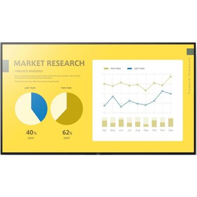 TV Sony IPS FW-75EZ20L 75" 4K Ultra HD LED Android WiFi Digital Signage - Publicité TV Sony IPS FW-75EZ20L 75" 4K Ultra HD LED Android WiFi Digital Signage - Publicité