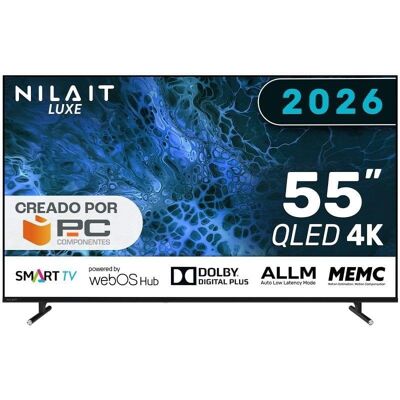 Nilait Luxe 55UD8004SWOS Téléviseur intelligent QLED UHD 4K 55" WEBOS - Publicité Nilait Luxe 55UD8004SWOS Téléviseur intelligent QLED UHD 4K 55" WEBOS - Publicité