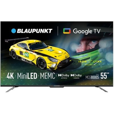 TV Blaupunkt Mini LED 55MCG8000S 55" 4K Dolby Atmos Google TV - Publicité TV Blaupunkt Mini LED 55MCG8000S 55" 4K Dolby Atmos Google TV - Publicité