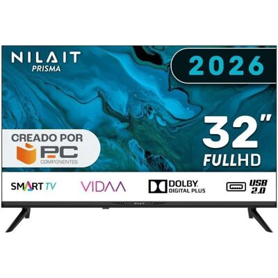 TV Nilait LED Prisma 32FD7004SVIOS 32" Full HD 60Hz Smart TV VIDAA Dolby Audio - Publicité TV Nilait LED Prisma 32FD7004SVIOS 32" Full HD 60Hz Smart TV VIDAA Dolby Audio - Publicité