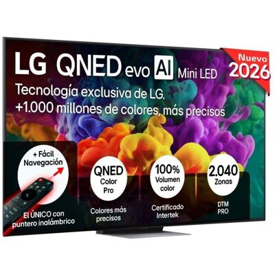 TV LG QNED MiniLED 86QNED86B6B 86" 4K UltraHD 144Hz Smart TV WebOS Dolby Vision Gaming - Publicité TV LG QNED MiniLED 86QNED86B6B 86" 4K UltraHD 144Hz Smart TV WebOS Dolby Vision Gaming - Publicité