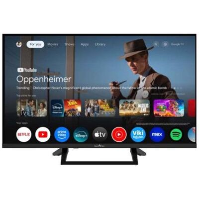 smart-tech Téléviseur Smart Tech 32" Full HD QLED Google TV - Publicité smart-tech Téléviseur Smart Tech 32" Full HD QLED Google TV - Publicité