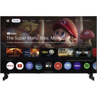 TV Thomson LED 24HG2S15C 24" HD 60Hz Smart TV Google TV Dolby Audio 12V - Publicité TV Thomson LED 24HG2S15C 24" HD 60Hz Smart TV Google TV Dolby Audio 12V - Publicité