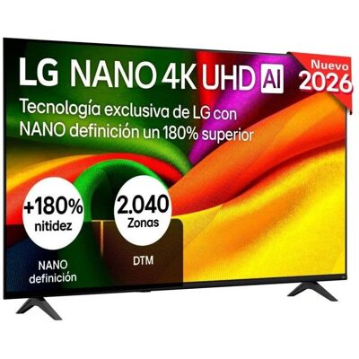 TV LG NanoCell 50NU8E0B3LA 50" 4K UHD 60Hz Smart TV WebOS HDR10 AI Sound Pro - Publicité TV LG NanoCell 50NU8E0B3LA 50" 4K UHD 60Hz Smart TV WebOS HDR10 AI Sound Pro - Publicité