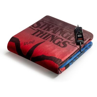 Manta eléctrica Imetec CaldoPlaid Stranger Things 120x160 cm 6 niveaux chauffage - Publicité Manta eléctrica Imetec CaldoPlaid Stranger Things 120x160 cm 6 niveaux chauffage - Publicité