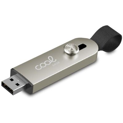 Cool Optimus 64GB USB 2.0 Argent - Pen Drive - Publicité Cool Optimus 64GB USB 2.0 Argent - Pen Drive - Publicité