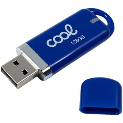 Cool Cover 2.0 128GB Clé USB Bleue - Pen Drive USB - Publicité Cool Cover 2.0 128GB Clé USB Bleue - Pen Drive USB - Publicité