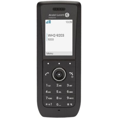 Téléphone sans fil Alcatel-Lucent 8158s - Écran couleur - SIP - Noir - Publicité Téléphone sans fil Alcatel-Lucent 8158s - Écran couleur - SIP - Noir - Publicité