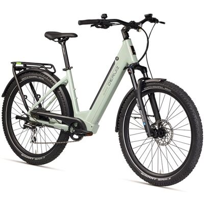 DERUIZ Quartz SUV 2025 Vélo Électrique SUV 27,5" 644Wh E-City Bike Portée Maximale 161Km Vert - Publicité DERUIZ Quartz SUV 2025 Vélo Électrique SUV 27,5" 644Wh E-City Bike Portée Maximale 161Km Vert - Publicité
