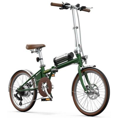 Vélo électrique OneSport OT02 Pro 250W 36V 20 pouces Vert - Publicité Vélo électrique OneSport OT02 Pro 250W 36V 20 pouces Vert - Publicité