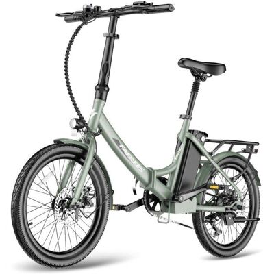 Vélo Électrique Fafrees F20 Light 250W 36V 20Ah 20" Pliable Vert - Publicité Vélo Électrique Fafrees F20 Light 250W 36V 20Ah 20" Pliable Vert - Publicité