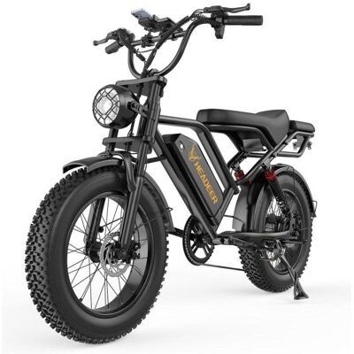 Vélo Électrique Headeer Bk20 750W 48V20Ah 20" Freins à Disque Noir - Publicité Vélo Électrique Headeer Bk20 750W 48V20Ah 20" Freins à Disque Noir - Publicité