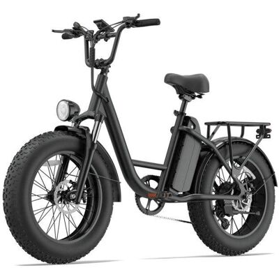 Vélo Électrique Urlife E20 Pro 750w 48v15.6ah 20" Freins à Disque Noir - Publicité Vélo Électrique Urlife E20 Pro 750w 48v15.6ah 20" Freins à Disque Noir - Publicité