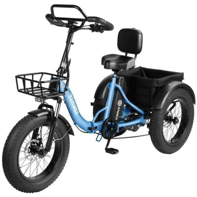 Vélo Électrique Eskute T302 Pro 250W 48V 20.8Ah 20" Bleu - Publicité Vélo Électrique Eskute T302 Pro 250W 48V 20.8Ah 20" Bleu - Publicité