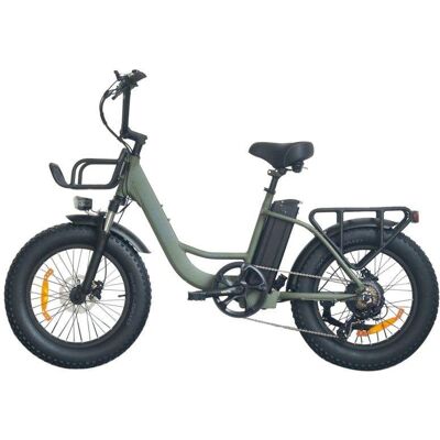 Vélo Électrique Univercycle B5 250W 48V13Ah 20 Pouces Frein à Disque Hydraulique Vert - Publicité Vélo Électrique Univercycle B5 250W 48V13Ah 20 Pouces Frein à Disque Hydraulique Vert - Publicité