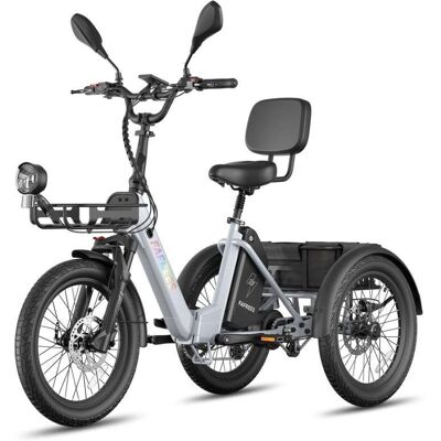 Vélo Électrique Fafrees F20 Mate II 250W 48V25Ah 20 Pouces Gris Argenté - Publicité Vélo Électrique Fafrees F20 Mate II 250W 48V25Ah 20 Pouces Gris Argenté - Publicité