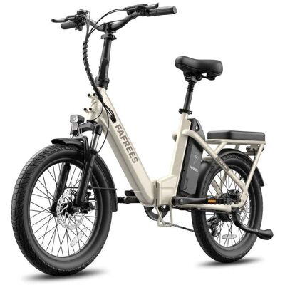 Vélo Électrique Pliable Fafrees F20 Flex - Moteur 250W Batterie 36V20Ah Beige - Publicité Vélo Électrique Pliable Fafrees F20 Flex - Moteur 250W Batterie 36V20Ah Beige - Publicité