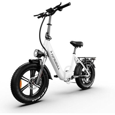Vélo Électrique Maxturn Literider 2.0 500W 48V 13.5Ah 20 Pouces Freins à Disque Hydrauliques Blanc - Publicité Vélo Électrique Maxturn Literider 2.0 500W 48V 13.5Ah 20 Pouces Freins à Disque Hydrauliques Blanc - Publicité