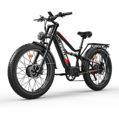 generica Vélo électrique Générique ES7PRO-B Double Moteur 52V 1500W 26" Noir - Publicité generica Vélo électrique Générique ES7PRO-B Double Moteur 52V 1500W 26" Noir - Publicité
