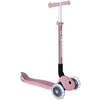 Patinette Globber Primo Foldable Plus Lights Eco 3 roues Berry - Publicité Patinette Globber Primo Foldable Plus Lights Eco 3 roues Berry - Publicité