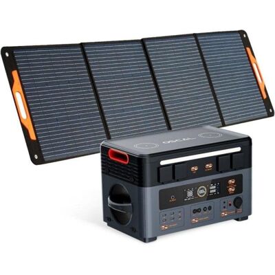 Station d'énergie OSCAL PowerMax 2400 Pro 2400W 8 ports Batterie Li-ion Panneau solaire PM200Pro IP67 - Publicité Station d'énergie OSCAL PowerMax 2400 Pro 2400W 8 ports Batterie Li-ion Panneau solaire PM200Pro IP67 - Publicité