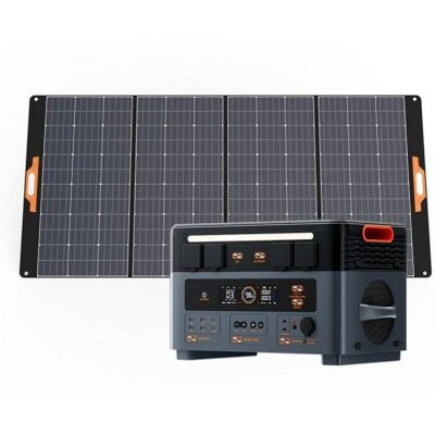 Station d'énergie OSCAL PowerMax 2400 Pro 2400W 8 ports AC/DC/USB Batterie Li-ion Panneau solaire 400W IP67 - Publicité Station d'énergie OSCAL PowerMax 2400 Pro 2400W 8 ports AC/DC/USB Batterie Li-ion Panneau solaire 400W IP67 - Publicité