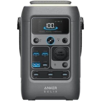Station d'alimentation portable Anker Solix C300 - 90k mAh, 300W, LiFePO4 - Publicité Station d'alimentation portable Anker Solix C300 - 90k mAh, 300W, LiFePO4 - Publicité