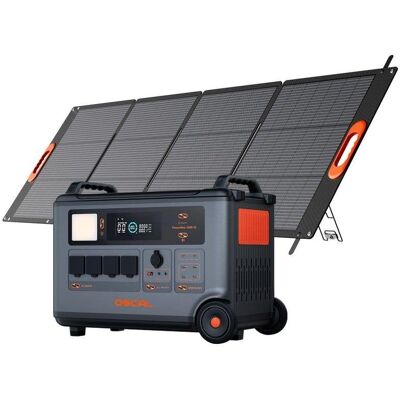 Station d'énergie OSCAL Powermax3600se 14 ports 3600Wh Batterie LiFePO4 Panneaux solaires Résistante - Publicité Station d'énergie OSCAL Powermax3600se 14 ports 3600Wh Batterie LiFePO4 Panneaux solaires Résistante - Publicité