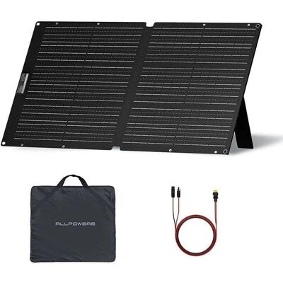 Panneau Solaire Allpowers SE100 100W – Portable – Pliable – Résistance IP68 - Publicité Panneau Solaire Allpowers SE100 100W – Portable – Pliable – Résistance IP68 - Publicité