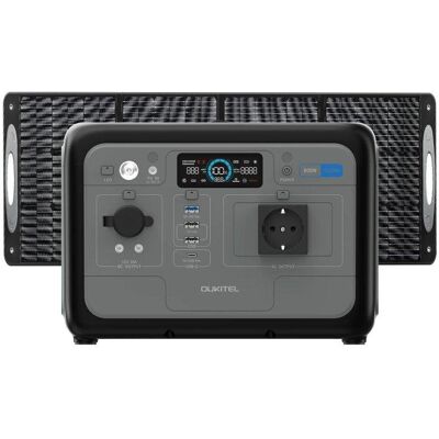 Station d'énergie Oukitel P800e 512Wh 2 ports AC, USB-C, LiFePO4 Charge solaire 200W - Publicité Station d'énergie Oukitel P800e 512Wh 2 ports AC, USB-C, LiFePO4 Charge solaire 200W - Publicité