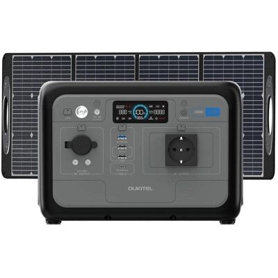 Station d'énergie Oukitel P800e 512Wh 2 ports AC 4 ports USB Batterie LiFePO4 Charge solaire - Publicité Station d'énergie Oukitel P800e 512Wh 2 ports AC 4 ports USB Batterie LiFePO4 Charge solaire - Publicité