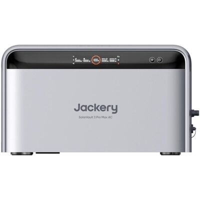 Station d'énergie Jackery SolarVault 3 Pro Max 2520Wh 1 port AC Batterie LiFePO4 Écran LCD Charge solaire et AC - Publicité Station d'énergie Jackery SolarVault 3 Pro Max 2520Wh 1 port AC Batterie LiFePO4 Écran LCD Charge solaire et AC - Publicité