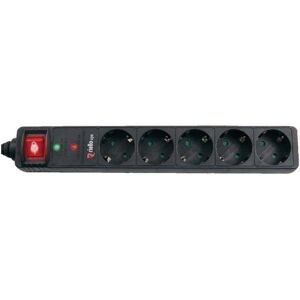 Riello Multiprise - 5 prises avec interrupteur - Power Socket - Publicité Riello Multiprise - 5 prises avec interrupteur - Power Socket - Publicité