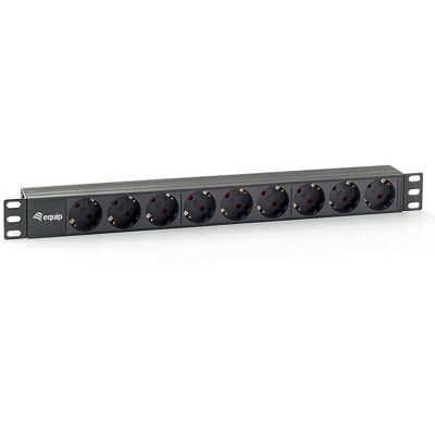Equip 333282 Multiprise 9 Prises pour Rack 1U 19" - Publicité Equip 333282 Multiprise 9 Prises pour Rack 1U 19" - Publicité