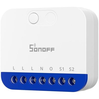 Relais Wi-Fi Sonoff MINI-DIM Matter Contrôle éclairage Suivi énergie Encastrable - Publicité Relais Wi-Fi Sonoff MINI-DIM Matter Contrôle éclairage Suivi énergie Encastrable - Publicité