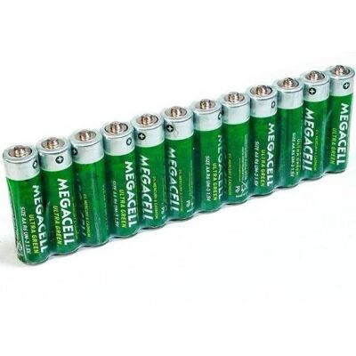 generica Pile AA MEGACELL Ultra Green 36 unités haute performance - Publicité generica Pile AA MEGACELL Ultra Green 36 unités haute performance - Publicité