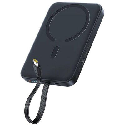 Batterie externe magnétique Baseus EnerFill FM11 10000mAh 30W câble intégré Noir cosmique - Publicité Batterie externe magnétique Baseus EnerFill FM11 10000mAh 30W câble intégré Noir cosmique - Publicité