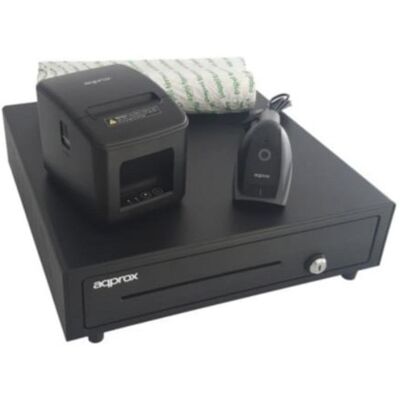 Pack TPE Approx appPOSPACK4180LAN-2D Impr. 80mm Cajon Lecteur Codes - Publicité Pack TPE Approx appPOSPACK4180LAN-2D Impr. 80mm Cajon Lecteur Codes - Publicité