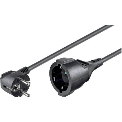Rallonge Électrique MicroConnect Schuko Mâle/Femelle 10m Noir - Publicité Rallonge Électrique MicroConnect Schuko Mâle/Femelle 10m Noir - Publicité