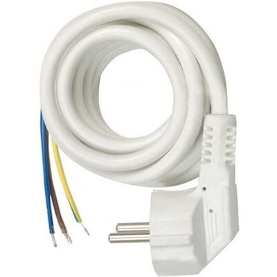 Câble d'alimentation blanc 3m Simon pour base Multi-Fix - Publicité Câble d'alimentation blanc 3m Simon pour base Multi-Fix - Publicité