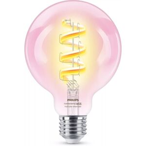 Ampoule connectée Philips PHI WFB 40 W G95 E27 822-65 RGB CL Wi-Fi/Bluetooth à intensité variable - Publicité Ampoule connectée Philips PHI WFB 40 W G95 E27 822-65 RGB CL Wi-Fi/Bluetooth à intensité variable - Publicité