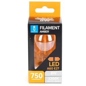 Ampoule Filament Aigostar E27 A60 8W Transparente - Publicité Ampoule Filament Aigostar E27 A60 8W Transparente - Publicité