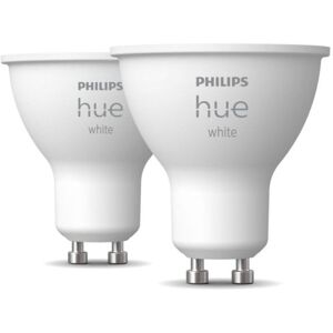 Philips Hue White Pack 2 Ampoules LED GU10 5.2W Lumière Blanc Chaud - Publicité Philips Hue White Pack 2 Ampoules LED GU10 5.2W Lumière Blanc Chaud - Publicité