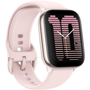 Montre intelligente Amazfit Active AMOLED avec bracelet en silicone rose pétale - Publicité Montre intelligente Amazfit Active AMOLED avec bracelet en silicone rose pétale - Publicité